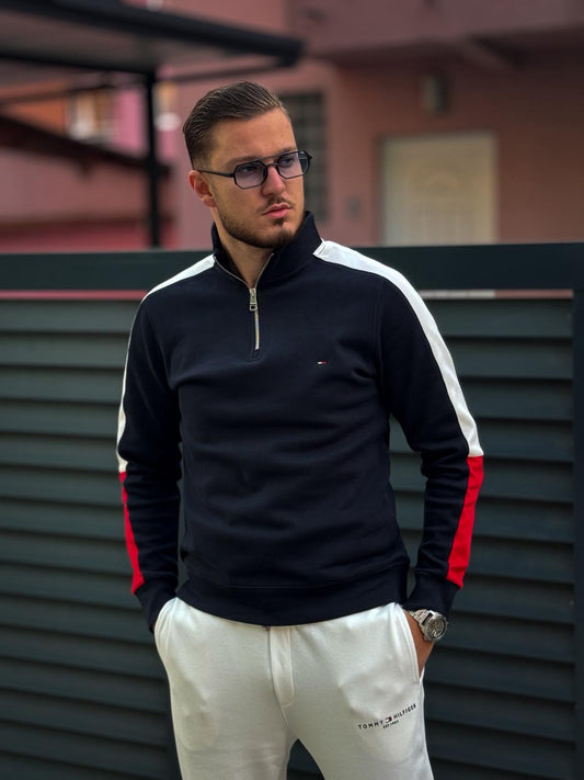 TOMMY HILFIGER ZIP-DUKSERICA